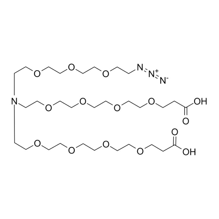 N-(Azido-PEG3)-N-bis(PEG4-acid)